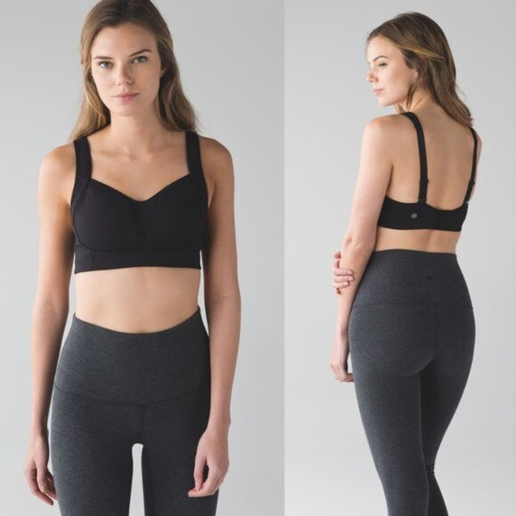lululemon athletica Other - Lululemon Black Luxtreme Ta Ta Tamer Bra